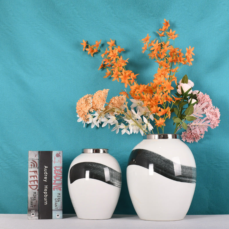 Premium Ceramic Flower Vase  Pack of 2