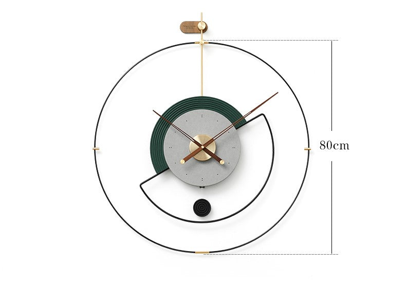 The Beautiful Fragments of Time - Luxe Wall Clock Style 1