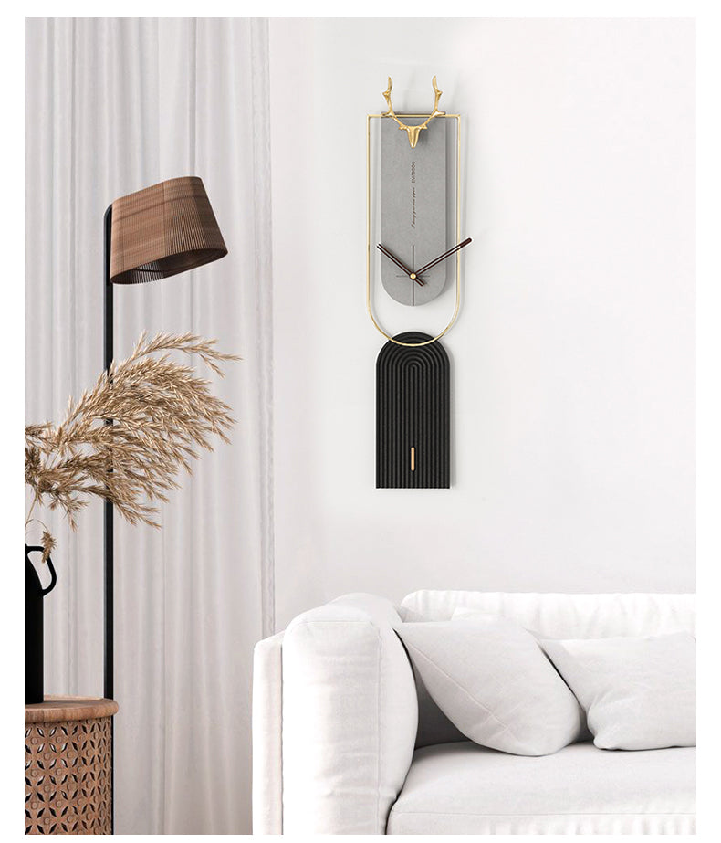 The Touch of Suave - Luxe Wall Clock - Style 5