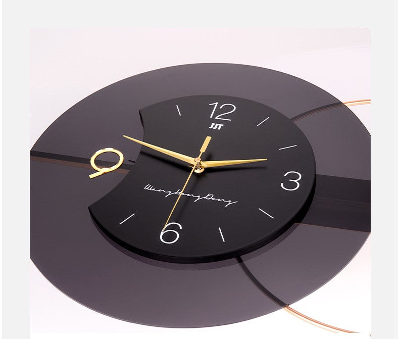 Fancy Metal Wall Clock For Home Decor