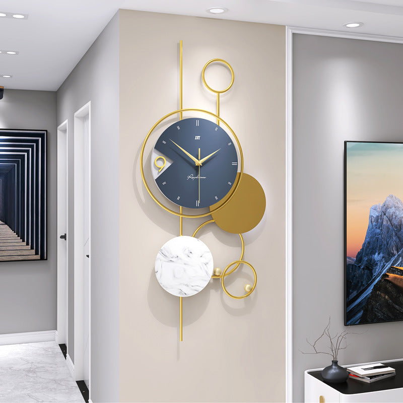 Fancy Metal Wall Clock For Home Decor