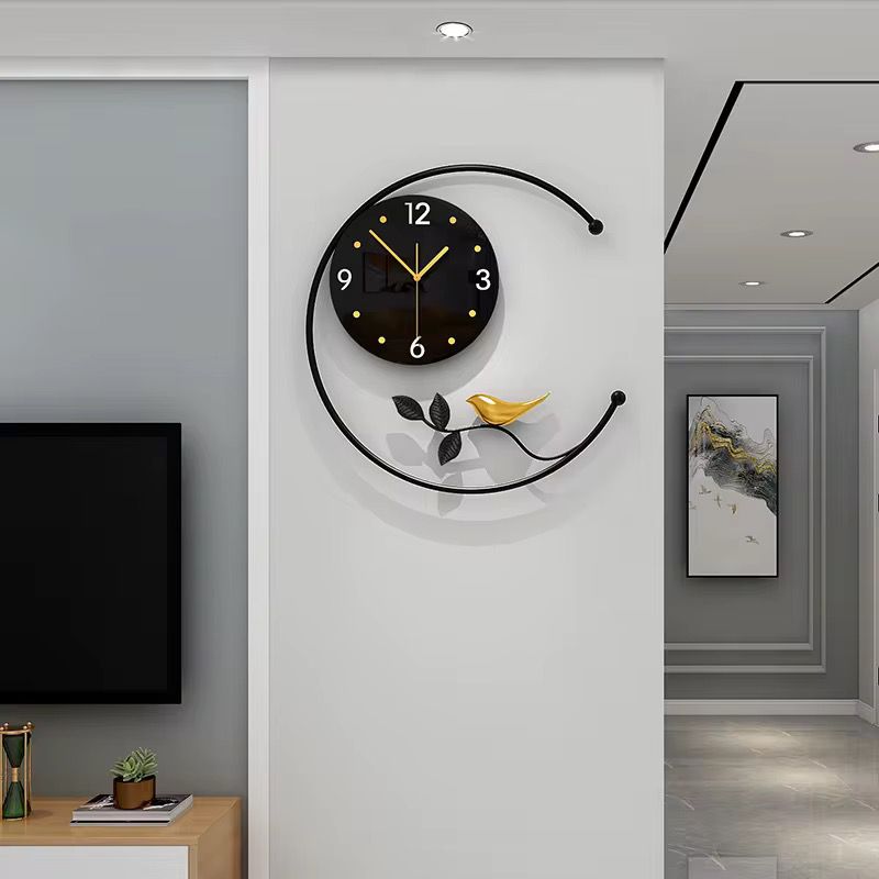 Fancy Metal Wall Clock For Home Decor