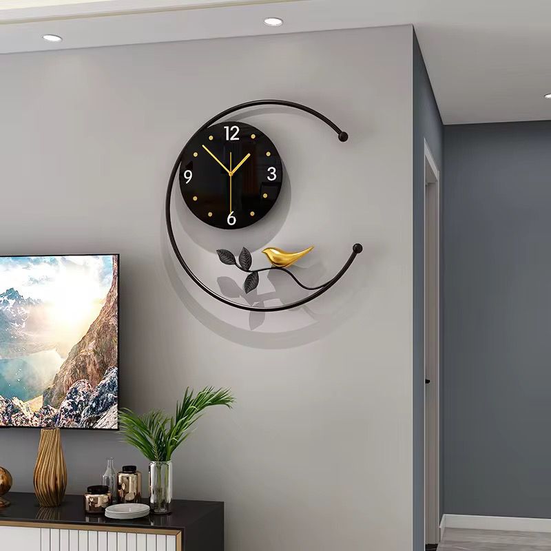 Fancy Metal Wall Clock For Home Decor