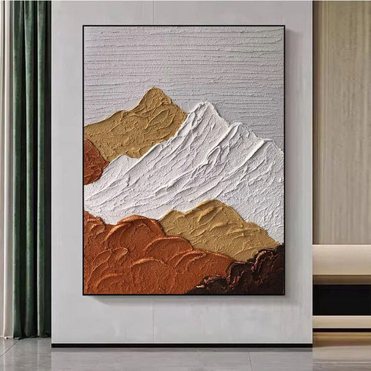 Mountains 100% Handpainted Wall Painting