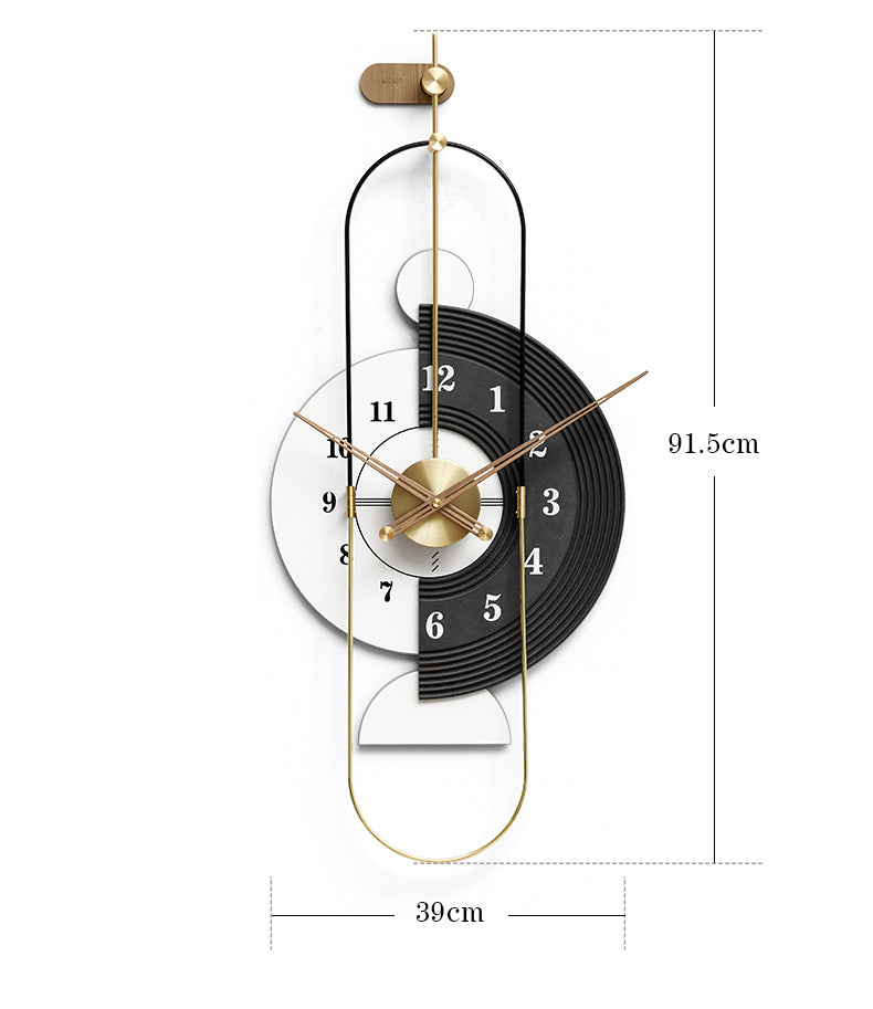 The Touch of Suave - Luxe Wall Clock Style 8